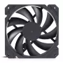 Lüfter Alphacool 12 cm 3000 U/min 7,83 mmH2O Doppeltes Kugellager Schwarz 120x120x25 mm