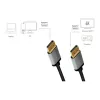 DisplayPort Kabel LogiLink CDA0100 1 m Schwarz Grau
