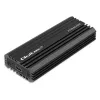 Externes SSD-Gehäuse QOLTEC NV2270 für M.2 SATA/NVMe-Laufwerke, USB-C, bis zu 2 TB