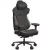 Universal-Gaming-Stuhl Thunder X3 CORE Loft — gepolsterte Sitzfläche und Rückenlehne, Höhe 134–144 cm, Sitzbreite 55 cm, schwarz