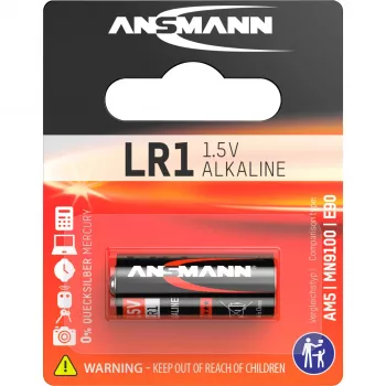 Einwegbatterie Ansmann 1,5 V Alkaline-Zelle LR 1