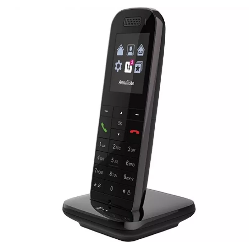 Telekom Speedphone 52 DECT-Telefon mit Anruferkennung Schwarz