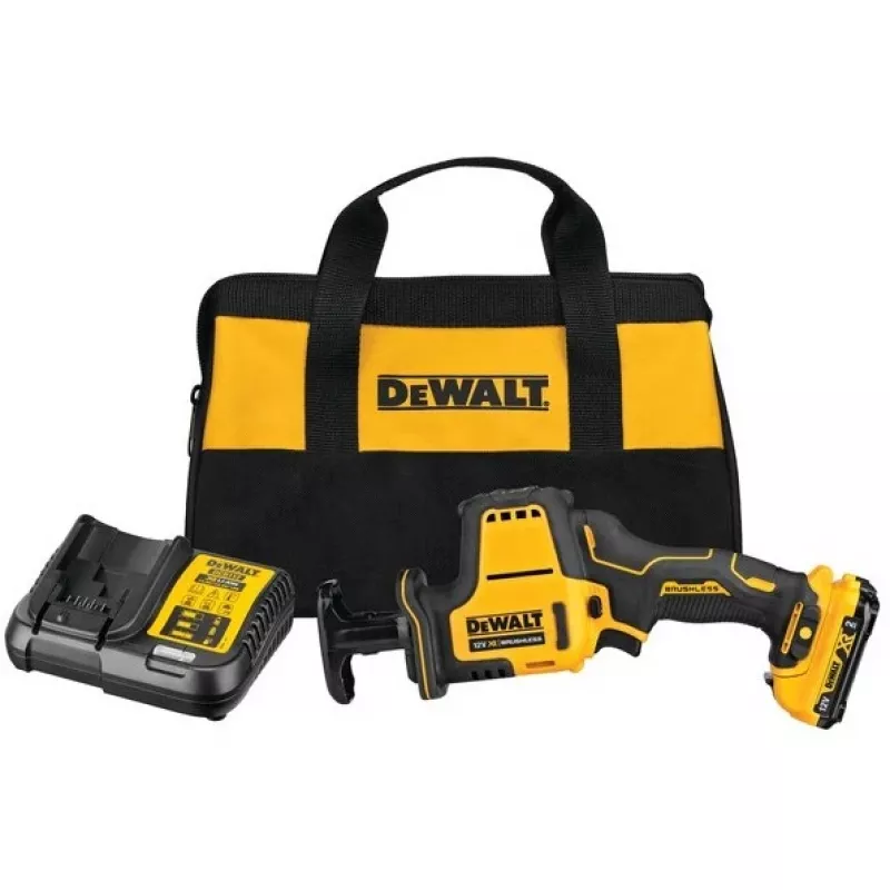DeWALT DCS312D2-QW Säbelsäge 2800 spm Schwarz, Gelb
