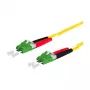 151P1JAJA10E OpDAT Patchkabel LC-D APC/LC-D APC OS2 1m - Kabel - Singlemode-Glasfaser (151P1JAJA10E)