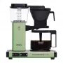 Filterkaffeemaschine MOCCAMASTER KBG Select — 1,25 l Wassertank, Kapazität für 10 Tassen, Edelstahl, pastellgrün