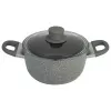 Induktions-Granitkochtopf mit Deckel Ballarini Murano - 2.8 ltr
