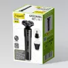 Rasierset Maestro MR-678 3-in-1 USB 90 Min. wiederaufladbarer Trimmer Rasierer Groomer