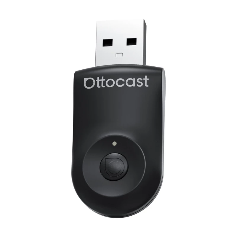 2-in-1 Bluetooth- und Wi‑Fi-Adapter fürs Auto, Ottocast CA505-T, kabellos