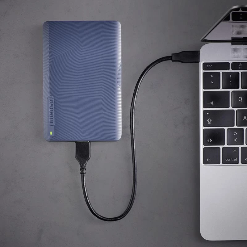 Externe Festplatte | INTENSO | 1000 GB | Farbe Blau | 6029565