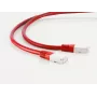S/CONN Cat 6 S/FTP 0,25m Netzwerkkabel Rot RJ-45 Gold