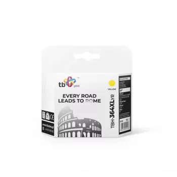 Tintenpatrone TB kompat. für HP CB325EE (Nr.364), TBH-364XLYR, gelbe
