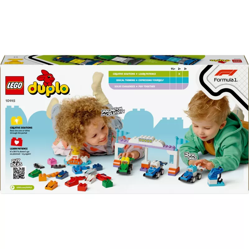 LEGO DUPLO 10445 F1 Team Rennwagen & Fahrer