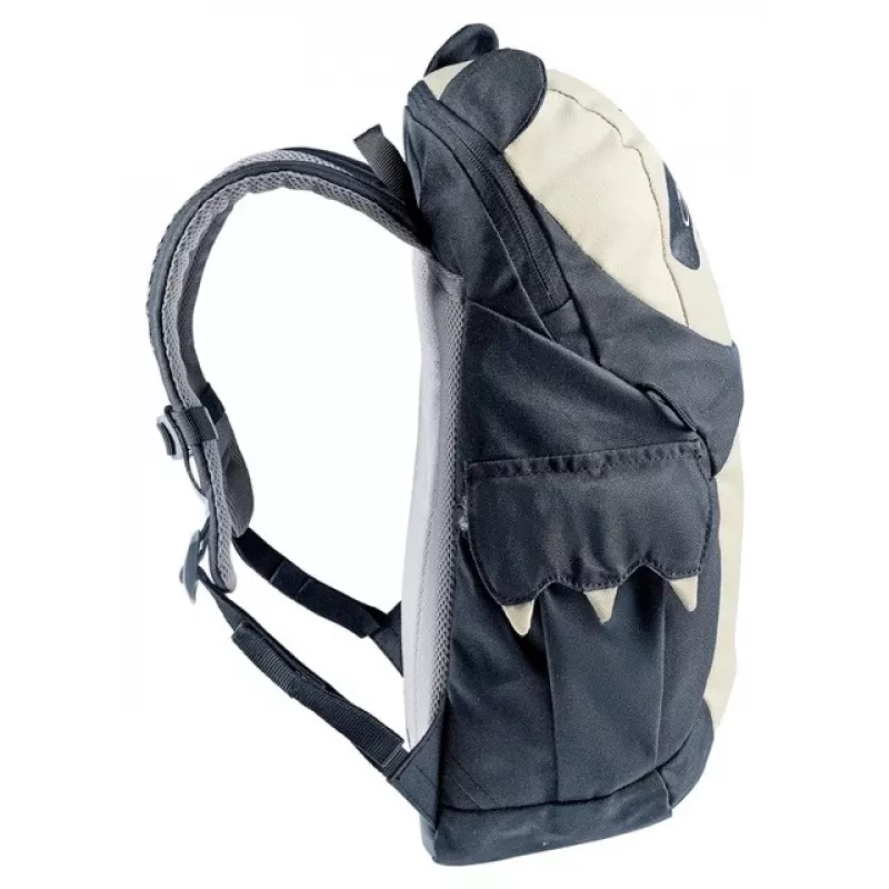 Kompakter Tagesrucksack DEUTER Kikki — Polyester 8 L, 350×200×170 mm, 310 g, Schwarz/Weiß