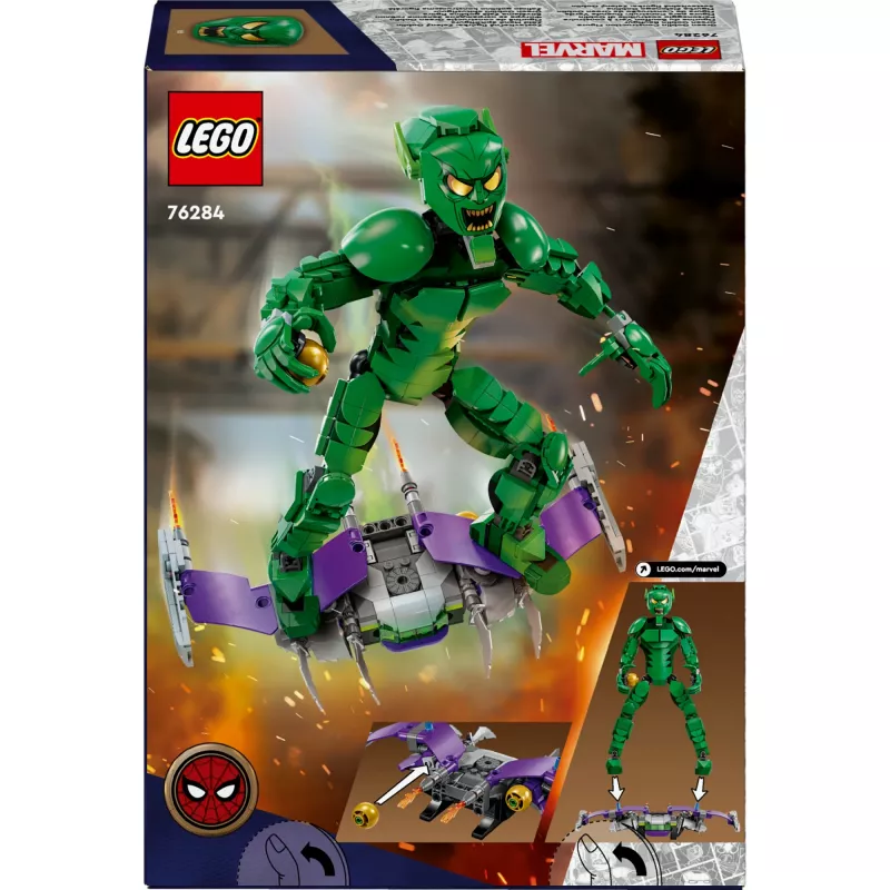 LEGO MARVEL 76284 Grün Goblin Konstruktionsfigur