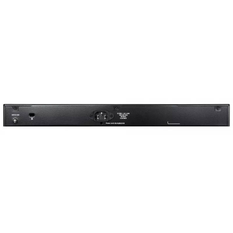 D-Link DGS-1510-28XMP Managed L2/L3 Gigabit Ethernet (10/100/1000) Power over Ethernet (PoE) Schwarz, Grau