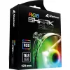 SHARKOON SHARK Disc ARGB 120mm Gehäuselüfter - Weiß