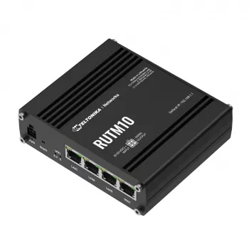 Teltonika RUTM10 Wireless Router Gigabit Ethernet Dual-Band (2,4 GHz / 5 GHz) Schwarz