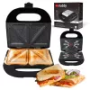 ELDOM Sandwich RUDDY, 750 W, Granitplatten