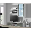 Cama TV-Ständer SOHO 180 weiß/grau glänzend