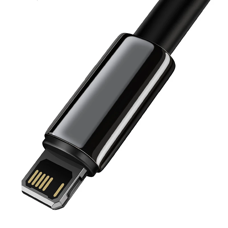 Baseus CALWJ-A01 Lightning-Kabel 2 m Schwarz 2,4 A
