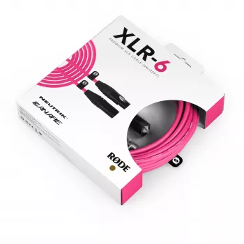 RØDE XLR-6 Audiokabel 6 m Pink