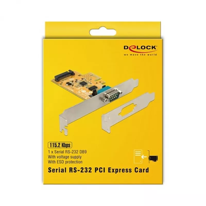 Interner RS-232-Adapter DeLOCK 90293