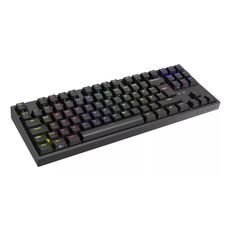 GENESIS Thor 404 TKL Tastatur Gaming USB QWERTZ Deutsch Schwarz