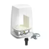 Omnidirektionale Netzwerkantenne QuWireless QuSpot A140S-A, PoE/LAN, 0,694–2,7 GHz, bis zu 4 dBi, weiß