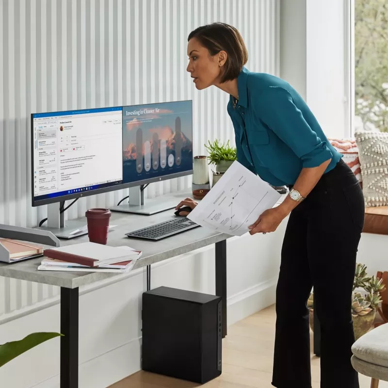 Desktop PC HP Pro Tower 400 G9 — Intel Core i5-14500, 8GB DDR5 4800, 512GB NVMe SSD, Intel UHD 770, Windows 11 Pro, Tower, Jack Schwarz