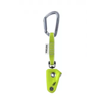 Edelrid OHM Stahl-Klettergerät Grün 8,9 mm Seildurchmesser 450 g
