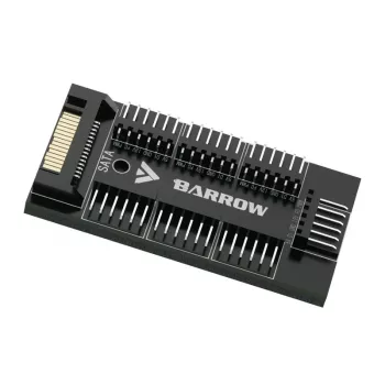 Kühlventilator Barrow Fan Barrow DK401-7 RGB Hub 120mm, RGB-Hub inklusive, 120 mm Größe