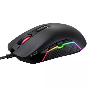INCA Gaming-Maus IMG-GT14 3600 DPI, RGB, 7 Tasten, USB, SW-Einzelhandel