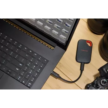 Externe SSD | SANDISK | Lesegeschwindigkeit 2000 MB/s | 4000 GB | SDSSDE70-4T00-G25