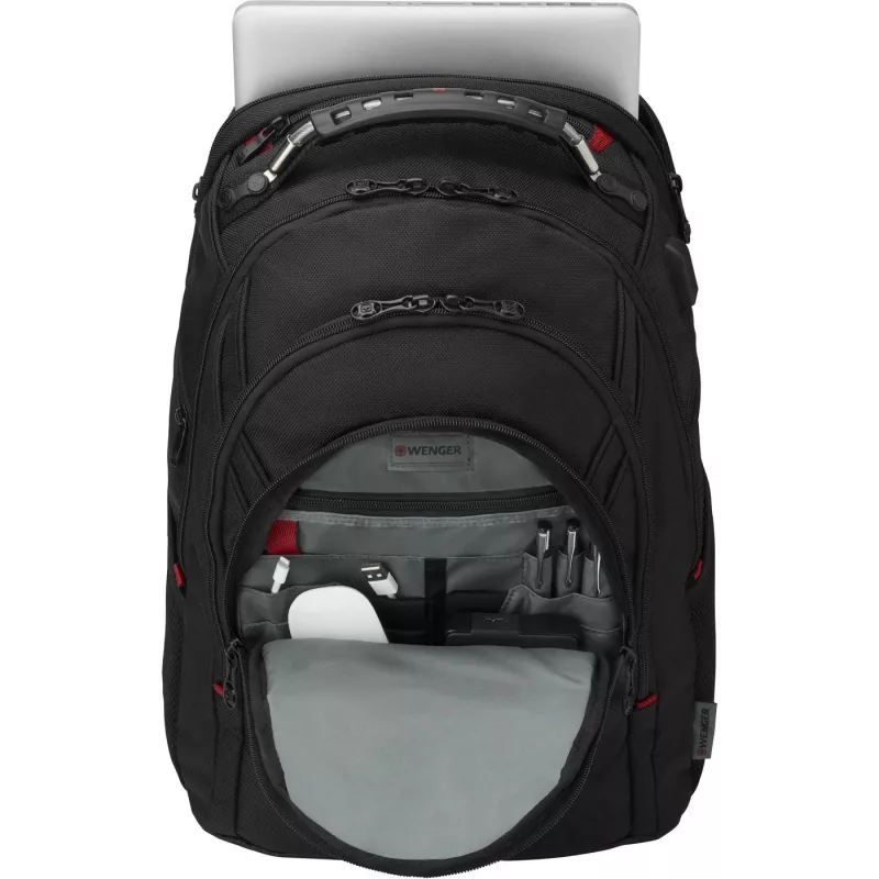 Wenger IBEX Deluxe - Notebook-Rucksack - 43,2 cm - 35,60 cm (14) - 40,6 cm (16) - Schwarz (606493)