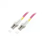 EFB-Elektronik Duplex-Jumper LC-LC 50/125µ, OM4, LSZH, erika Violett, 2,0mm, 1m Hersteller: EFB Elektronik (O0319.1)