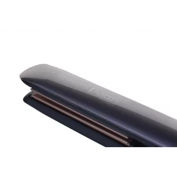 Glätteisen Remington S8598 Warm Schwarz Grau — Keramikplatten 11 cm, 5 Heizstufen, 160–230 °C, 3 m Kabel, Tragetasche