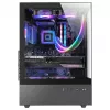 PC-Gehäuse TACENS Mars Gaming MC-XO Midi Tower Schwarz — ATX/Micro-ATX/Mini-ITX, Netzteil unten, 1×120-mm-Rücklüfter, unterstützt Grafikkarten bis 328 mm