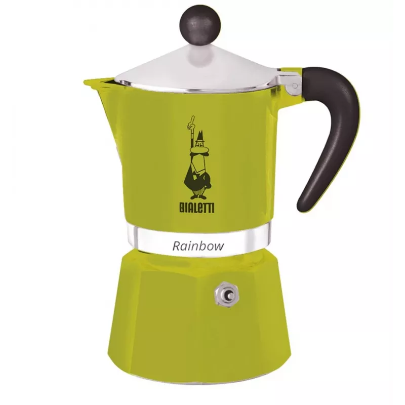 Bialetti Rainbow Mokkakanne 0,27 L grün