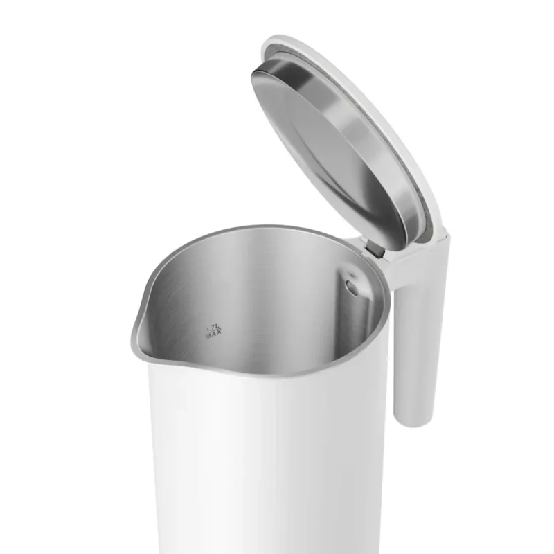 Wasserkocher Xiaomi 1,7 L 1800 W Weiß – Edelstahl, Knopfdeckel, Wärmedämmung
