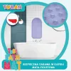 Rutschfeste Badematte Violett