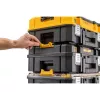 Werkzeug-Aufbewahrungskoffer DeWalt DWST83344-1, wasserdicht, gelb, 440×183×332 mm, 2 Griffe, abschließbar