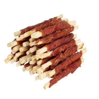 Hilton Duck Wrap White Rawhide Stick 500 g — Enten-Kauknochen, Protein 60%