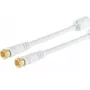 SAT-Koaxialverbindungskabel ShiverPeaks 80308 F-Stecker auf F-Stecker 10 m