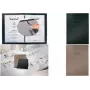 Speisekartenmappe Sigel SM211 A5 beige Kunststoffhülle mit Leinenstruktur