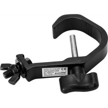Theater-Haken EUROLITE TH-22 schlank Schwarz – Modell 58000738, schlanker Bühnen-/Hänghaken