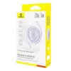Baseus Free2Pull - 20 W USB-C auf Lightning ausziehbares Kabel, 1 m (lila)