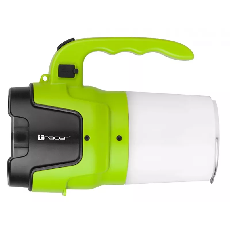 Taschenlampe TRACER TRAOSW46895 mit 1200mAh wiederaufladbarem Akku, Hand-Suchscheinwerfer