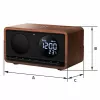 MANTA Radiowecker RDI912B Rimini Schwarz mit 12-Zoll-Anzeige und 8 GB Speicher