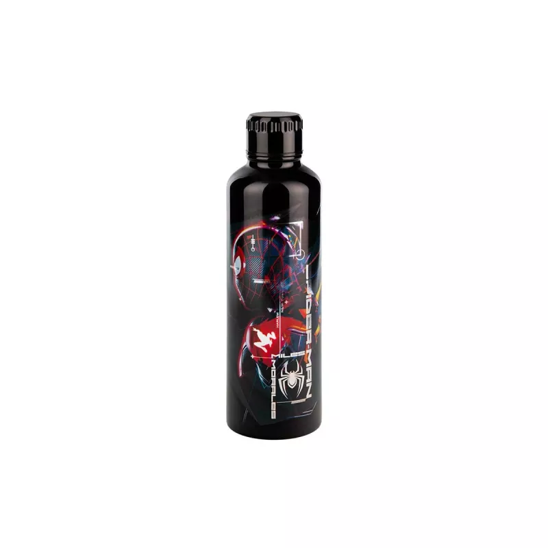 Paladone Spiderman Miles Morales Metall-Trinkflasche