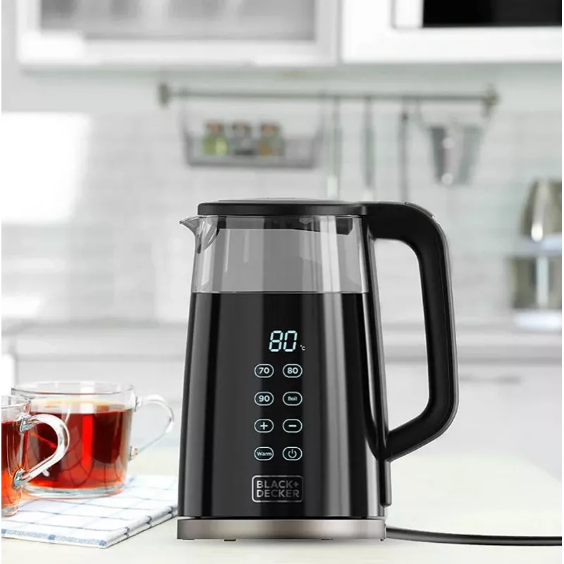 Wasserkocher Schwarz & Decker 1,7L 2200W Schwarz